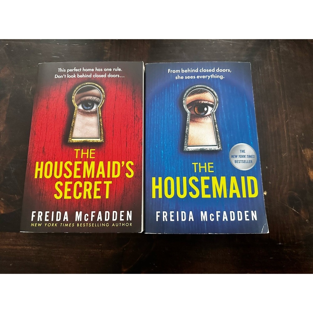 Lot of 2, Freida McFadden, HouseMaid and Housemaid's Secret Books